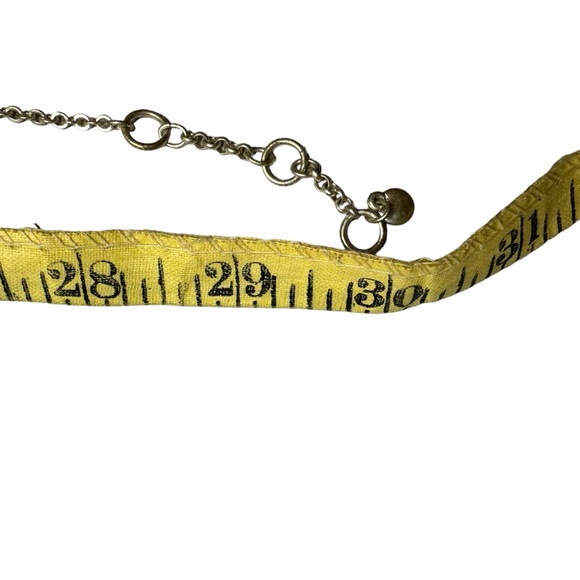 Chicos Necklace Silver Tone Chain Link Faux Turquoise Accents Long Length - Picture 6 of 6